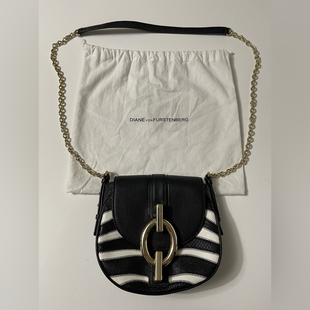 Diane Von Furstenburg Mini Sutra Zebra